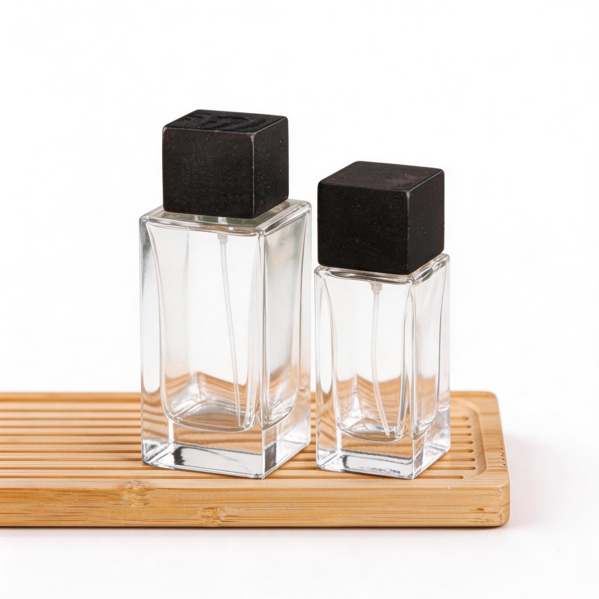 Minimalist Square Clear Glass 