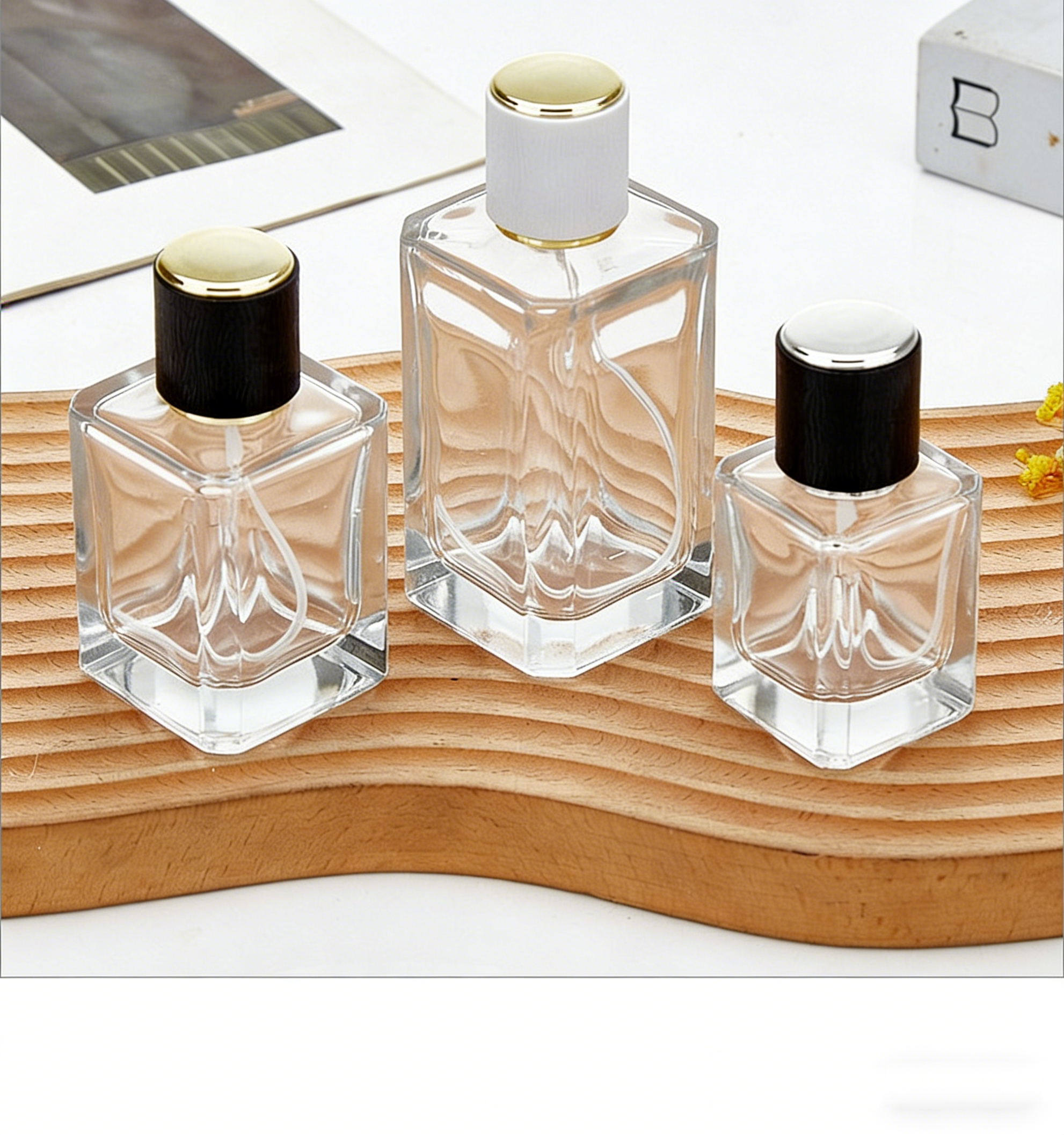 Luxury Multi-Size Square Clear